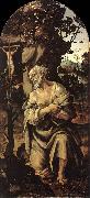 Filippino Lippi St Jerome painting